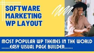 Best Software Marketing Layout Wordpress Theme And 1253 Other WP Templates. Easy Page Builder.