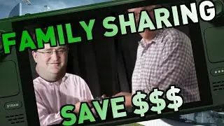 「Family Sharing on Steam Deck」