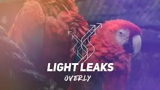 cinematic light leaks effect in kinemaster 