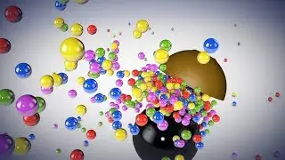 Эффект замедления времени в Cinema 4D