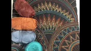 Только прямая строчка и пряжа! Замечательная идея! DIY
