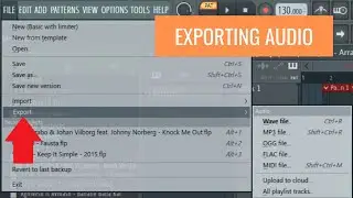 Exporting Audio out FL Studio | FL Studio Tutorials