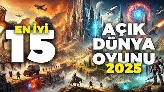 Hiç Bitmeyen Oyunlar! | 2025'in Devamında Gelecek En iyi 15 Açık Dünya Oyunu!