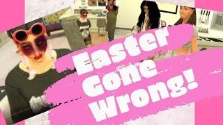 SIMS 4 | ✨GET FAMOUS LP #1✨| Crazy Easter Turned Violent!!