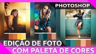 Como editar usando Paleta de Cores de Filmes no Photoshop