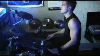 Dubba Jonny - VIP Dubstep Tutorial ( Drum Cover )