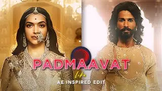 Padmaavat Love edit | ae inspired alight motion XML + preset | efx edit ❤️