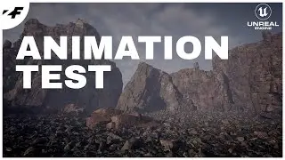 UNREAL ENGINE 5 Animation Test - MEGASCANS (Quixel Bridge ) Unreal Engine 5