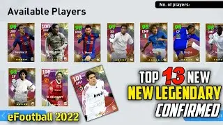 Leaked All New Goat Legendary Players Appear In Efootball Pes 2022 Mobile || eFootball 2022 Mobile