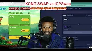 KONGSWAP vs ICPSwap : Live Swap SPEED COMPARISON