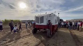 ZED in action with Carbon Robotics Laser Weeder
