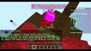 noob tries Minecraft bedwars!