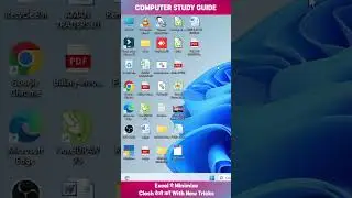 Excel मे Minimize Closh कैसे करें With New Tricks|Computer Study guide |#excel #exceltricks #shorts