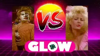 GLOW Wrestling Big Bad Mama vs Babe