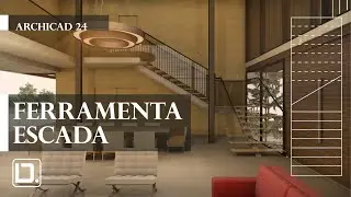 ARCHICAD 24 - FERRAMENTA ESCADA | DIGITAL.ARQ
