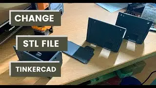 How can I change STL file in TinkerCAD