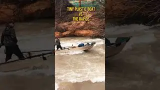 Tiny Plastic Boat vs Rapids