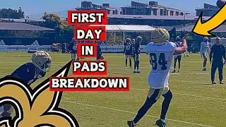CHASE YOUNG SHINES IN FIRST PADDED PRACTICE + Did The Saints Find ANOTHER UDFA Gem?