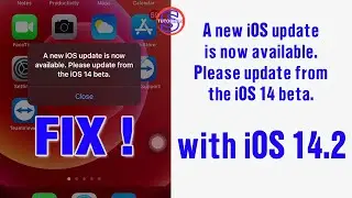 100% Solved!! A new iOS update is now available. Fix with iOS 14.2