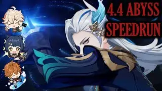 Insane Damage! C1 Neuvillette Vape Top Half 49s Continuous Speedrun | 4.4