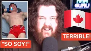 THE MMA GURU SLAMS CANADA & VIEWERS IN CHAT FOR BEING SOY & HAVING NO SUCCESS IN ANYTHING?