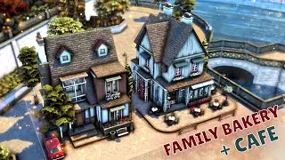 Семейная пекарня - кафе Симс 4 | Строительство | Family bakery - cafe The Sims 4 | NO CC