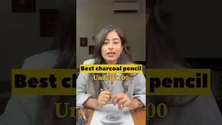 Best charcoal pencil under ₹100 😯😯🔥 #art #ytshorts #artist #explorepage #youtube #charcoal