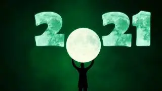 HAPPY NEW YEAR 2021 HD MOTION BACKGROUND FOR GREEN SCREEN