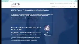 Hướng dẫn đăng ký thi ISTQB Online tại nhà - ASTQB của Mỹ
