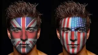 How to Paint Graphics onto a Face Face painting effect