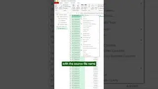 How to use Power Query to combine Excel spreadsheets! 