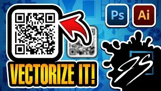 QR Code to Vector for BEST quality - Illustrator Tip