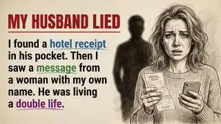 Learn English With Story 💔 My Husband Betrayed Me | Level 3 Listening || Graded Reader 📚