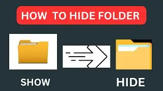 How to hide folders in laptop || Hide Folder in laptop #hidden #hidefolder #hacks #tricks #shorts