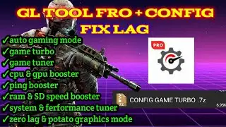 Games gl tools + config game turbo || fix lag game booster 2020