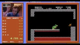 Super Mario Bros. Speedrun in 