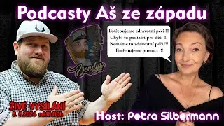 Podcasty Aš ze západu #16  živě - Host: Petra Silbermann  ( 2024 CZ )