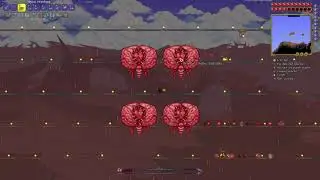 Terraria 'for the worthy' Master Mode - Brain of Cthulhu
