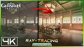 4K Genshin Impact Ray Tracing UNITY Graphics [Comparison] | Illuminated Lands