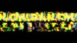 Efeito de Texto / Glicht / Cyber Punk /