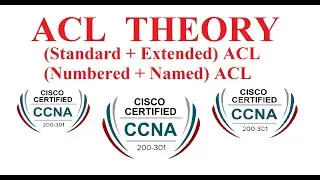CCNA ACL |What is ACL (Access Control List) | Standard and Extended ACL | Named ACL/Numbered ACL