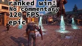 Fortnite Ranked win (No commentary)120 FPS