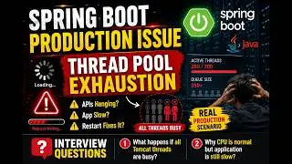 Spring Boot Production Issue Explained | Thread Pool Exhaustion