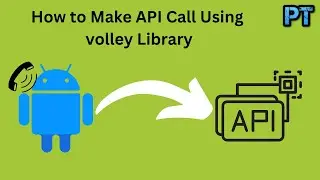 The easiest way to make an API call using volley library.