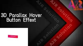 Create Best 3D Parallax Hover Effect Button Using HTML & CSS