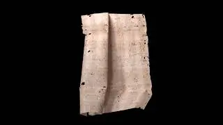 Unfolding Animation of Sealed Letter DB-1538
