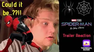 SPIDER-MAN: NO WAY HOME - Official Teaser Trailer REACTION!!