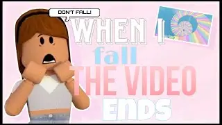 WHEN I FALL THE VIDEO ENDS! |with my friends|