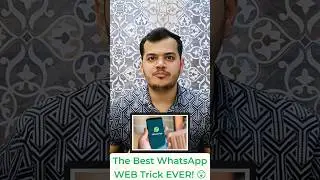 The Best WhatsApp WEB Trick EVER! 😲 
