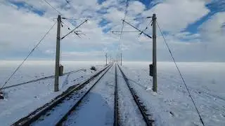 Locomotiva electrica tip ED la remorcarea unui tren de 3000 tone